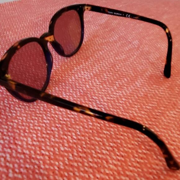 Tory Burch Black Sunglasses with Dark Lenses